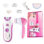 Browns Pack Épilateur Rasoir Nettoyant De Visage 6en1 BS-3066