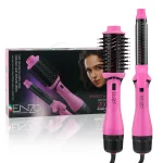 ENZO professionnel ionique haute vitesse sèche-cheveux brosse à Air chaud 2 en 1