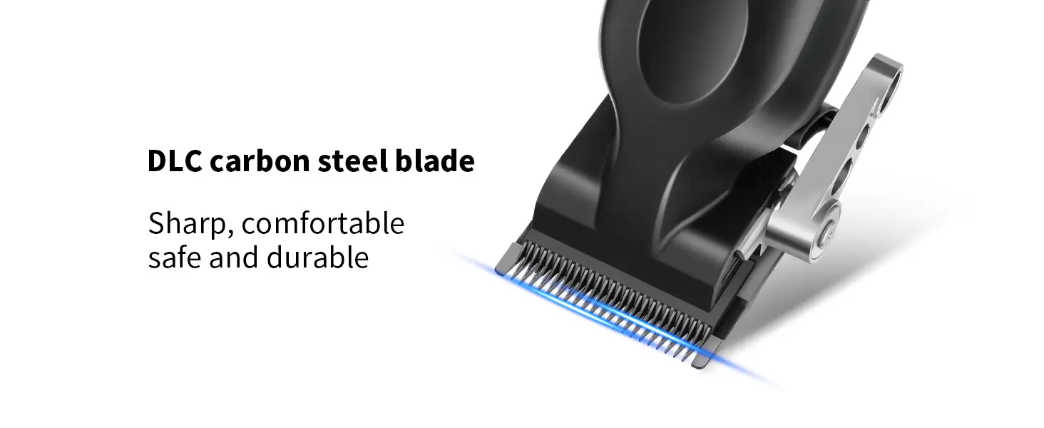 Kemei KM-2296 Tondeuse À Cheveux professionnel pour Hommes réglable noir Tondeuse Tondeuse à cheveux