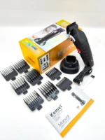 Kemei KM-2296 Tondeuse À Cheveux professionnel pour Hommes réglable noir Tondeuse Tondeuse à cheveux