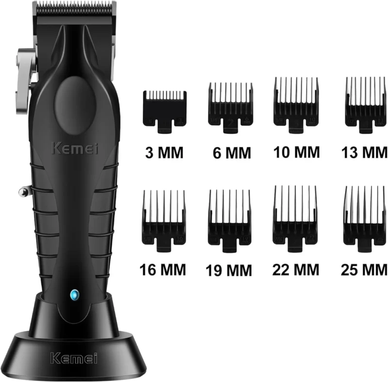 Kemei KM-2296 Tondeuse À Cheveux professionnel pour Hommes réglable noir Tondeuse Tondeuse à cheveux