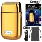 Kemei KM-TX1 – rasoir électrique pour hommes, entièrement en métal, Original,