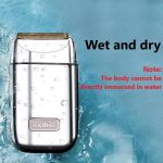 Kemei KM-TX1 – rasoir électrique pour hommes, entièrement en métal, Original,