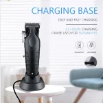 Kemei KM-2296 Tondeuse À Cheveux professionnel pour Hommes réglable noir