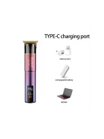 Tondeuse Kemei KM-529 Nouveau LED LCD Affichage Numérique USB