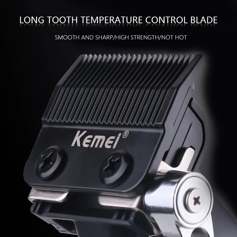 Kemei KM-2296 Tondeuse À Cheveux professionnel pour Hommes réglable noir - - Boutique Algérie