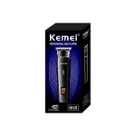Kemei KM-1113 LED Tondeuse À Cheveux Rechargeable USB À Faible Bruit Professionnel Sans Fil noir