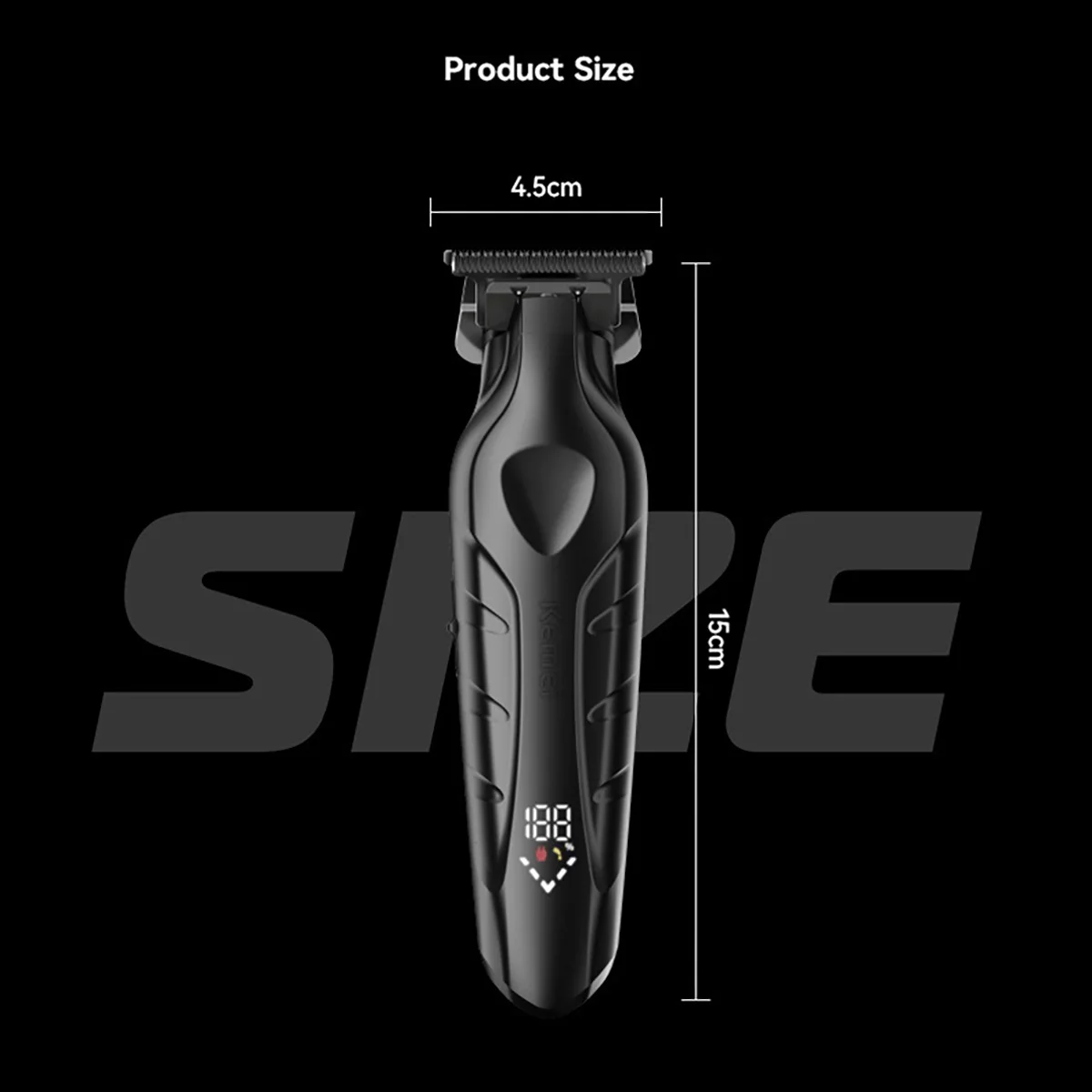 Kemei km-2269-Tondeuse à Cheveux Professionnelle, Moteur 7500 tr/min, Lame en Céramique noir batrie 2000 mAh Kemei km-2269-Tondeuse à Cheveux Professionnelle, Moteur 7500 tr/min, Lame en Céramique noir batrie 2000 mAh - - Boutique Algérie