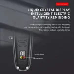 Tondeuse À Cheveux Kemei KM-H71 LCD Affichage Numérique USB Professionnel noir