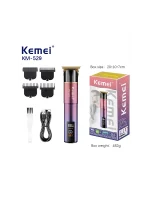 Tondeuse Kemei KM-529 Nouveau LED LCD Affichage Numérique USB