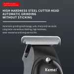 Tondeuse À Cheveux Kemei KM-H71 LCD Affichage Numérique USB Professionnel noir