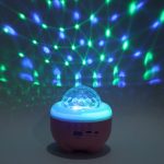 Lumière dansante LED LT-760 avec haut-parleur Bluetooth
