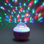 Lumière dansante LED LT-760 avec haut-parleur Bluetooth