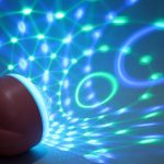 Lumière dansante LED LT-760 avec haut-parleur Bluetooth
