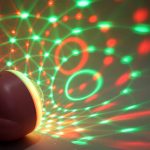 Lumière dansante LED LT-760 avec haut-parleur Bluetooth