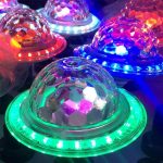 Lumière de scène UFO Bluetooth, télécommande DJ Laser Disco, lumière de fête E27 12W RGB Bar effet lumineux décor vacances cadeau de noël