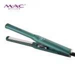 MAC Styler mc-5566 professionnel Led affichage titane fer plat 480F plaque étroite lisseur de cheveux vert