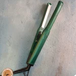 MAC Styler mc-5566 professionnel Led affichage titane fer plat 480F plaque étroite lisseur de cheveux vert