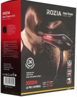 Rozia HC-8180 Professionnel 3000W Sèche-Cheveux Salon Professionnel