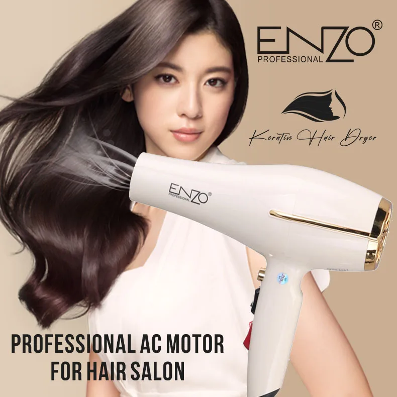 Sèche-cheveux professionnel Enzo EN-6102 7500W X6 AC