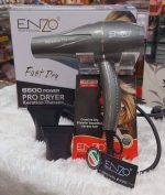 Séchoir Enzo EN-111GRAY 6500w Sèche-cheveux professionnel