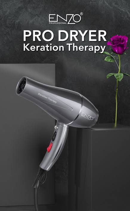 Séchoir Enzo EN-111GRAY 6500w Sèche-cheveux professionnel