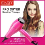 Séchoir Enzo EN-111GRAY 6500w Sèche-cheveux professionnel