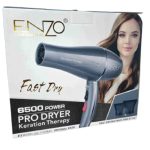 Séchoir Enzo EN-111GRAY 6500w Sèche-cheveux professionnel
