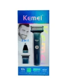 tondeuse 3 en 1 kemei KM-1258 rasoir, tondeuse et une tete pour le nez Tondeuse