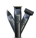 tondeuse 3 en 1 kemei KM-1258 rasoir, tondeuse et une tete pour le nez