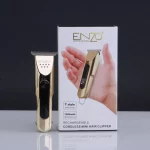 Tondeuse à Barbe Et Cheveux Sans Fil ENZO EN-5040 doré