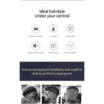 Mac Styler MC-5818 Tondeuse A Cheveux IPX5 doré aficheur lcd – Image 8