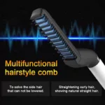 ENZO EN-5010 brosse lissante Pour Homme Cheveux Et Barbe modelling comb