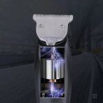 Kemei KM-1723 Tondeuse Rechargeable Puissance et Précision pour une Coupe Parfaite