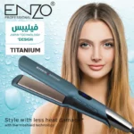 Lisseur Pour Cheveux 1280°F Avec Sérums à la Kératine Enzo EN-3210