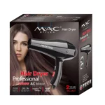 mac styler MC-2031 Sèche Cheveux séchoir professional 2000 W AC Moteur Salon / Noir