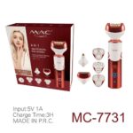 MAC STYLER MC-7731 Rasoir / Brosse Nettoyante et Massage 5 En 1 – Votre allié pour des soins complets à domicile