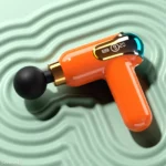 Pistolet De Massage Portable LC-002 avec 4 têtes 9 vitesses écran LCD