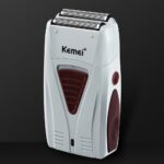 Rasoir Rechargeable Sans Fil Double Lame - KM-3381