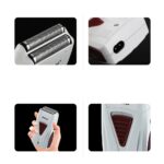 Rasoir Rechargeable Sans Fil Double Lame - KM-3381