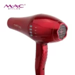 Sèche-cheveux professionnel à LED pour Salon de coiffure, Mac Styler MC-6629 rouge 2200W