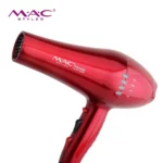 Sèche-cheveux professionnel à LED pour Salon de coiffure, Mac Styler MC-6629 rouge 2200W
