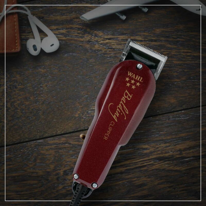 Wahl Tondeuse Balding Wahl 08110 ORIGINAL , tondeuses pour barbiers professionnelles, kit de coupe de cheveux