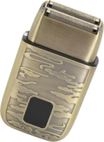 4k -Rasoir électrique LK-2010 tout en métal , avec afficheur numérique, étanche, doré gold Rasoir Électrique