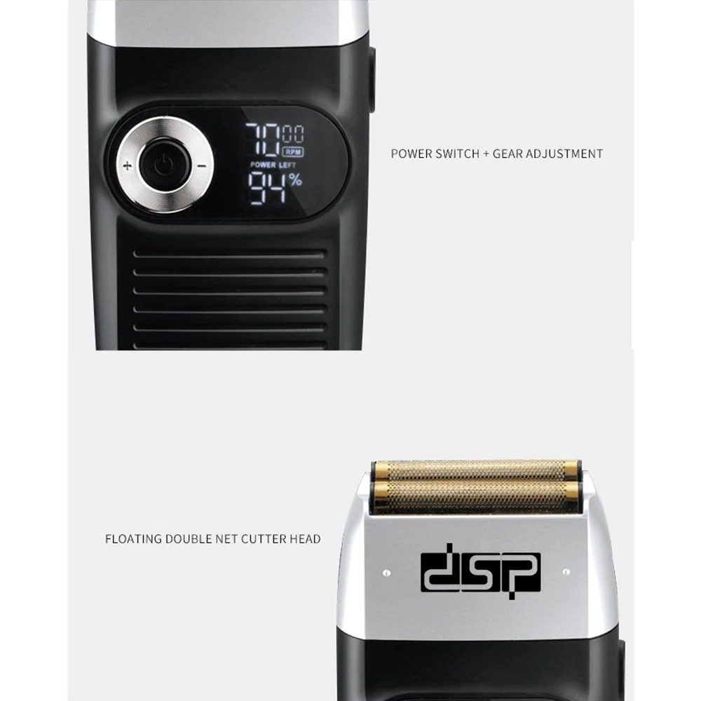 Rasoir Électrique DSP 60088 Portable avec Affichage Numérique - - Boutique Algérie