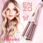 ENZO EN-1962 Triple Barrel Waver – enzo barbees Boucleur 3 Barillets pour des Ondulations Professionnelles