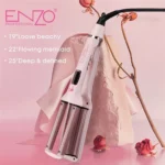 ENZO EN-1962 Triple Barrel Waver – enzo barbees Boucleur 3 Barillets pour des Ondulations Professionnelles