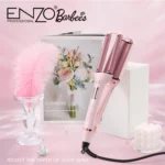 ENZO EN-1962 Triple Barrel Waver – enzo barbees Boucleur 3 Barillets pour des Ondulations Professionnelles