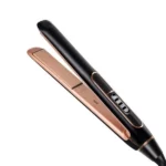 ENZO EN-3328 Professional Lisseur en Céramique et Titane - Température Extrême 1280°F pour Kératine et Protéine 