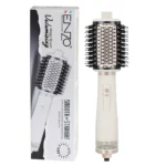 ENZO EN-6214 Brosse Volumisante – Sèche-cheveux et lisseur 2 en 1 pour un coiffage professionnel